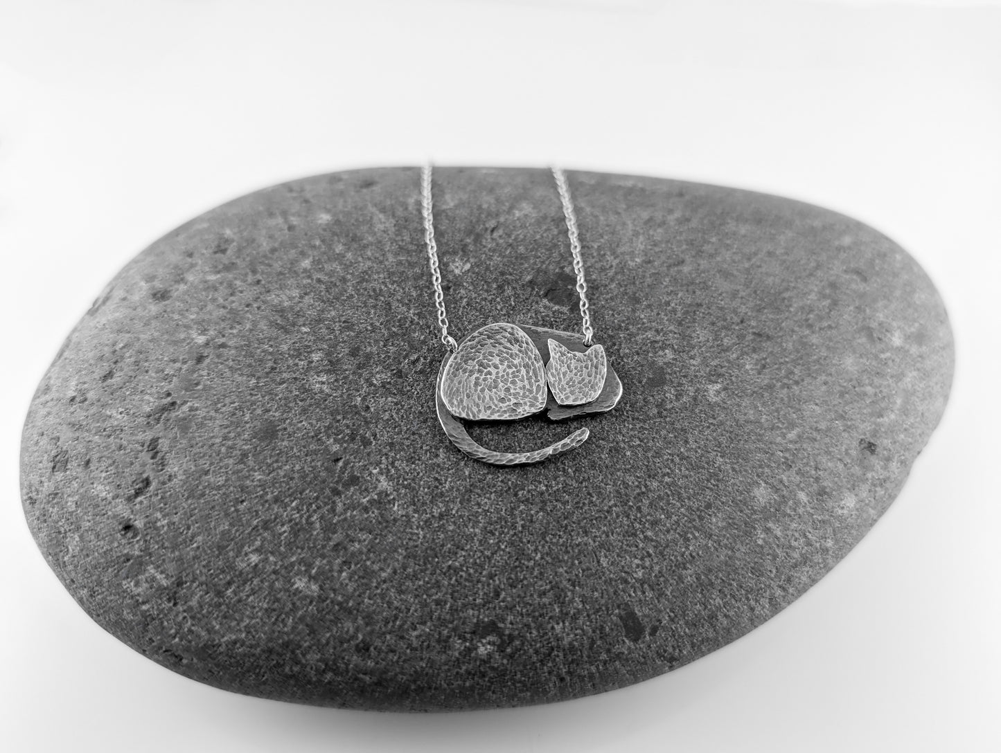 Sleeping Cat Pendant