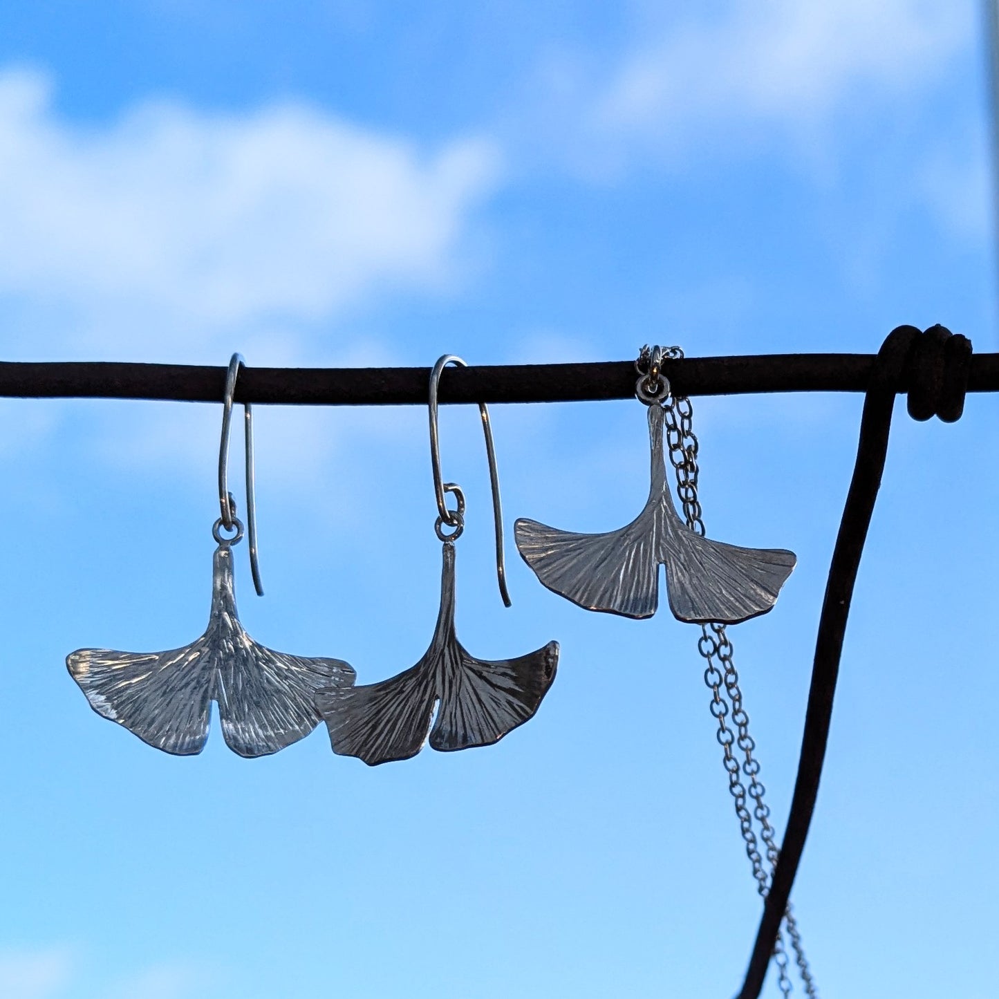 Ginkgo Earrings