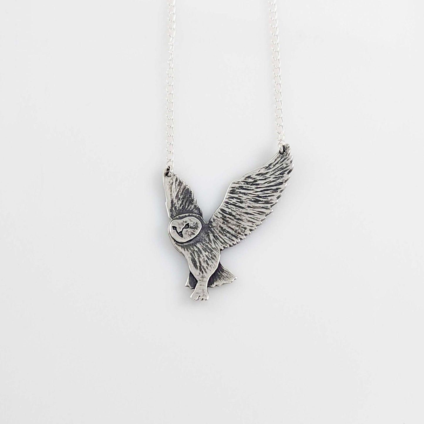 Swooping Owl Pendant