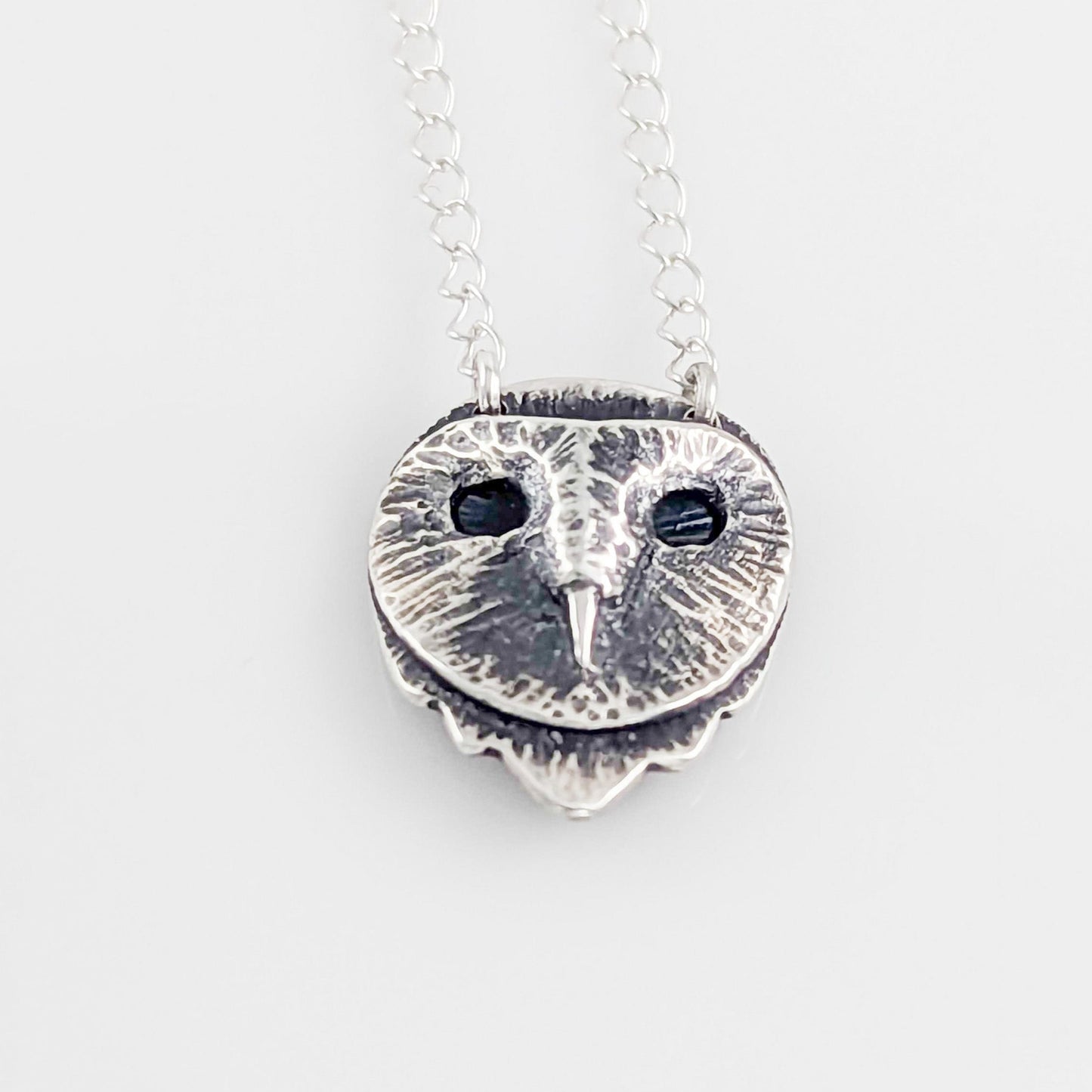 Owl Face Pendant