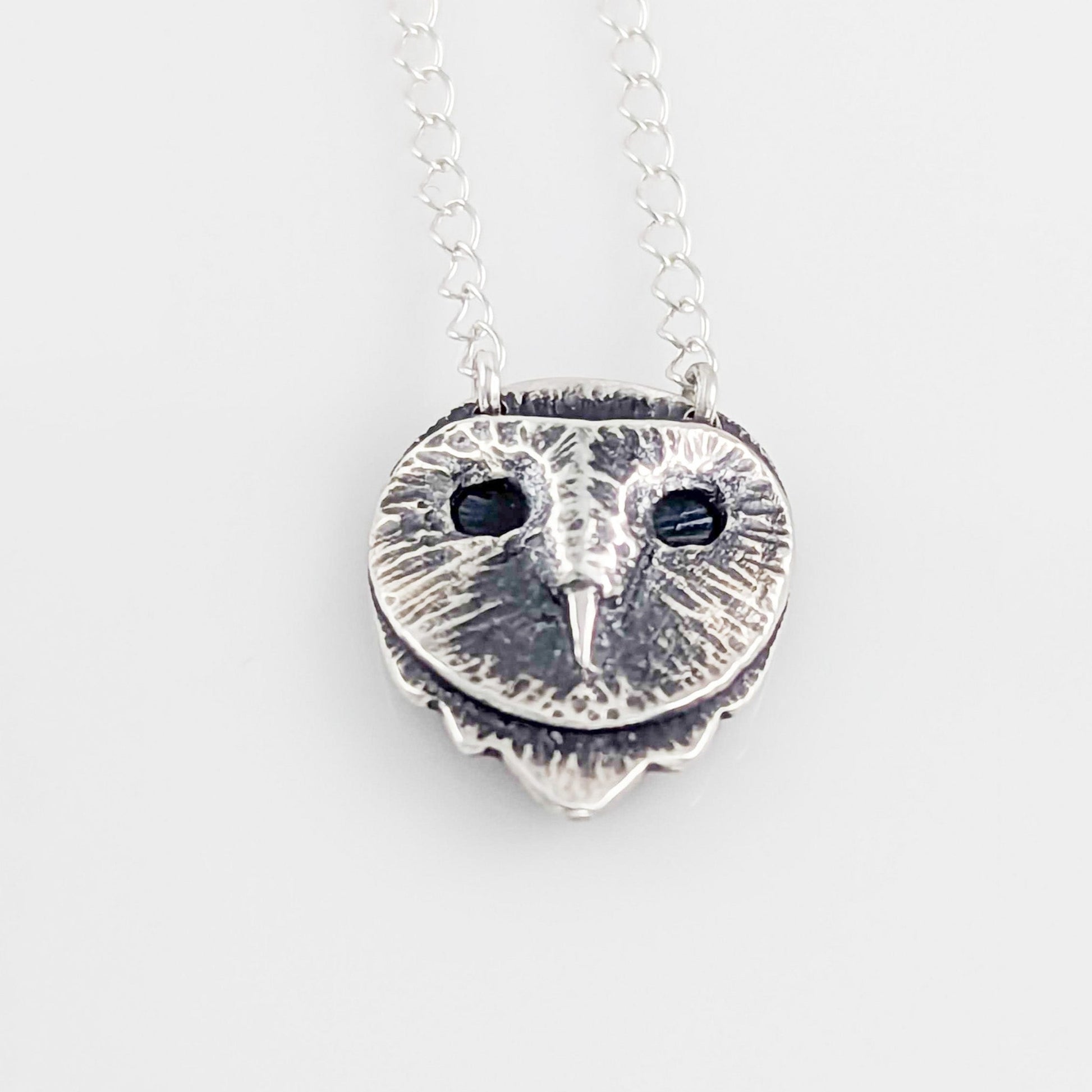Owl Face Pendant