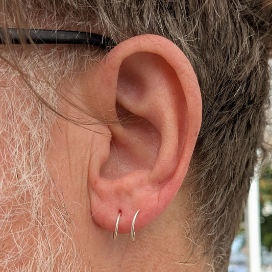 Twist Hoop Earrings